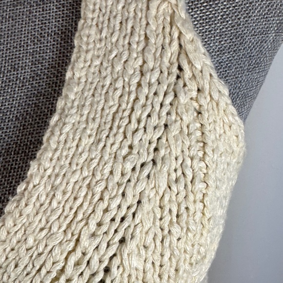 Anthropologie Cream Knit/Layered Top - Picture 6 of 16